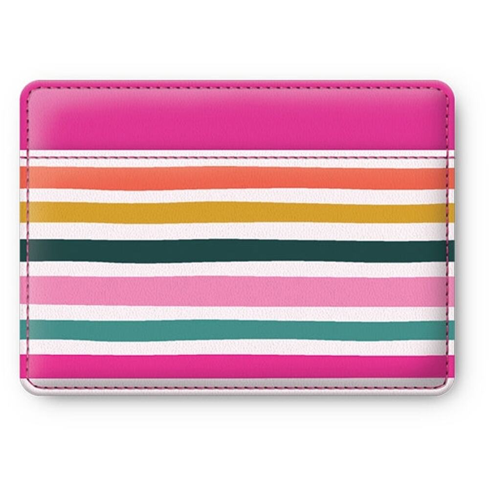 Credit Card Wallet | Sketched Stripes